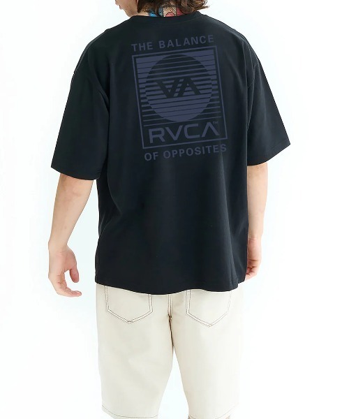 RVCA(ルーカ)の「RVCA メンズ BLINDER BOX SS Tシャツ 【2025年夏モデル】/ルーカ半袖ロゴTシャツ(Tシャツ/カットソー・メンズ・ブルー系その他/スミクロ/ピンク/ホワイト/ブラック・SMALL/LARGE/X-LARGE/MEDIUM)」の13枚目の写真