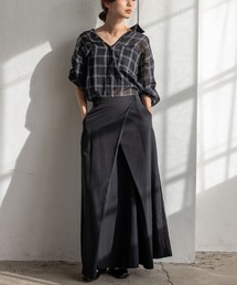 VitaFelice | フロントタックスカート ラップスカート風(スカート)