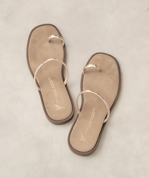 NICOLAS LAINAS/ニコラスライナス フラットサンダル（サンダル）｜IENA