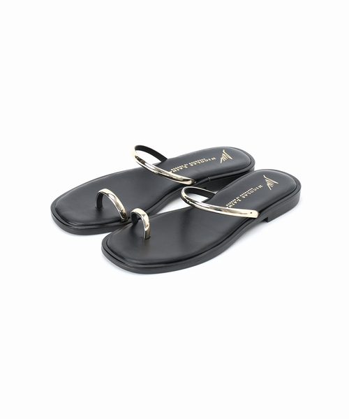 IENA（イエナ）の「NICOLAS LAINAS/ニコラスライナス フラットサンダル（サンダル・レディース・ブラック/カーキ・36/37/38/39）」の13枚目の写真