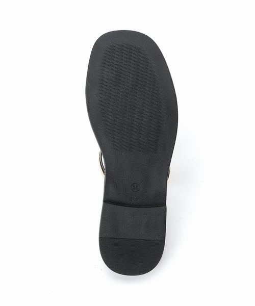 IENA（イエナ）の「NICOLAS LAINAS/ニコラスライナス フラットサンダル（サンダル・レディース・ブラック/カーキ・36/37/38/39）」の18枚目の写真