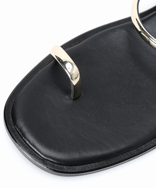 IENA（イエナ）の「NICOLAS LAINAS/ニコラスライナス フラットサンダル（サンダル・レディース・ブラック/カーキ・36/37/38/39）」の21枚目の写真