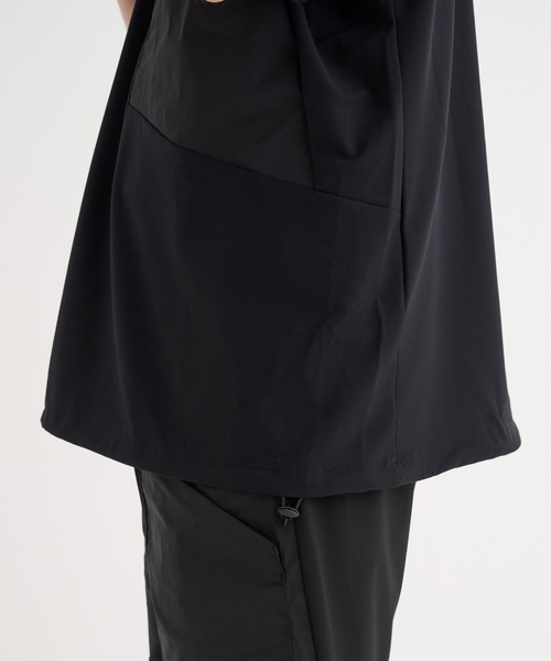 WHITE MOUNTAINEERING（ホワイトマウンテニアリング）の「【White Mountaineering / ホワイトマウンテニアリング】別注 STRETCHED HYBRID S/S TEE（Tシャツ/カットソー・メンズ・ブラック・1/2/3）」の13枚目の写真