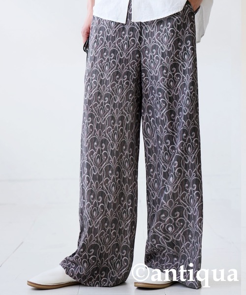 antiqua（アンティカ）の「総柄パンツ（その他パンツ・レディース・ピンク系その他/ブルー系その他・LARGE/MEDIUM）」の11枚目の写真