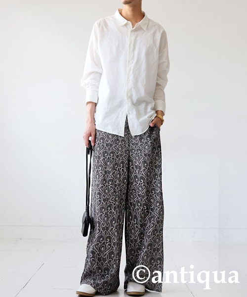 antiqua（アンティカ）の「総柄パンツ（その他パンツ・レディース・ピンク系その他/ブルー系その他・LARGE/MEDIUM）」の12枚目の写真