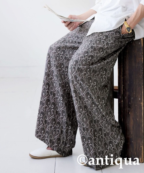 antiqua（アンティカ）の「総柄パンツ（その他パンツ・レディース・ピンク系その他/ブルー系その他・LARGE/MEDIUM）」の13枚目の写真