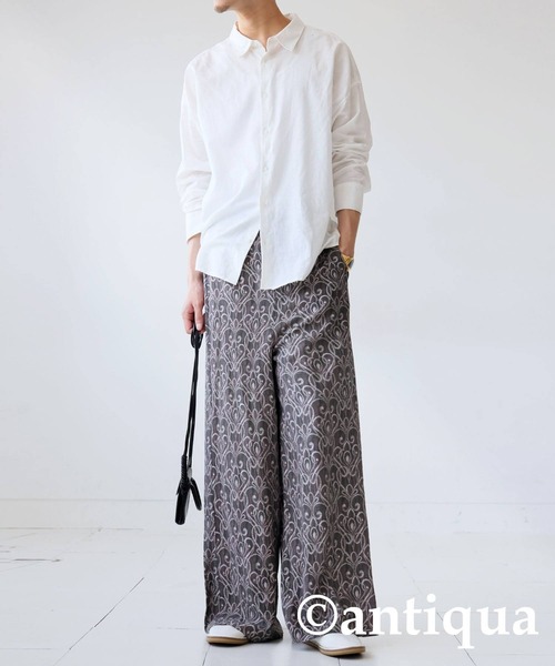 antiqua（アンティカ）の「総柄パンツ（その他パンツ・レディース・ピンク系その他/ブルー系その他・LARGE/MEDIUM）」の14枚目の写真