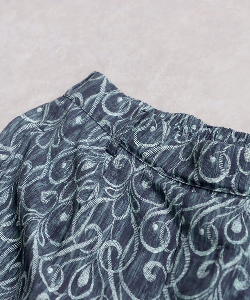 antiqua（アンティカ）の「総柄パンツ（その他パンツ・レディース・ピンク系その他/ブルー系その他・LARGE/MEDIUM）」の3枚目の写真