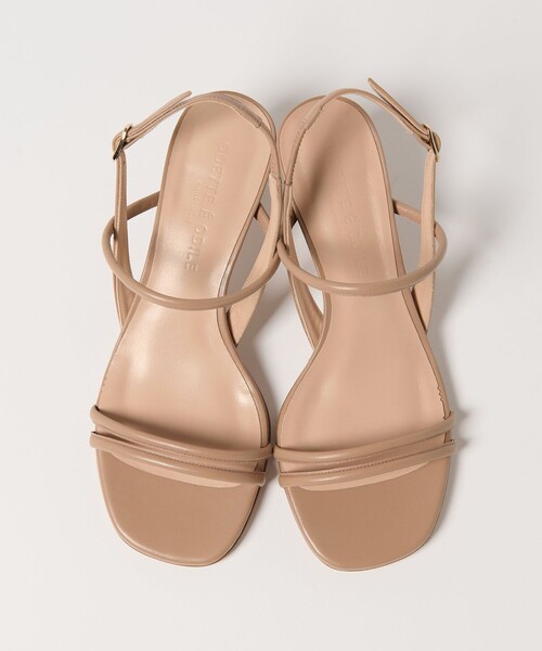 ODETTE E ODILE（オデットエオディール）の「クッションストリング サンダル50↑（サンダル・レディース・ブラック/モカ・22cm/22.5cm/23cm/23.5cm/24cm/24.5cm/25cm）」の17枚目の写真