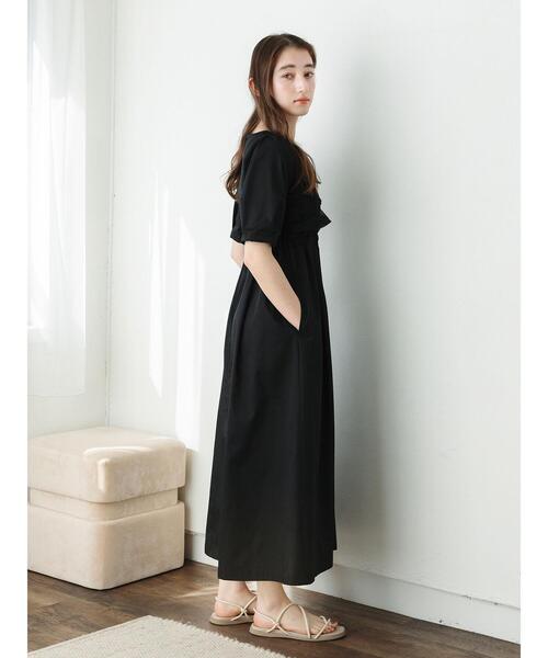 so4u（ソーフォーユー）の「2WAYオフショルワンピース（ワンピース・レディース・ブラック/ベージュ・S/M）」の6枚目の写真