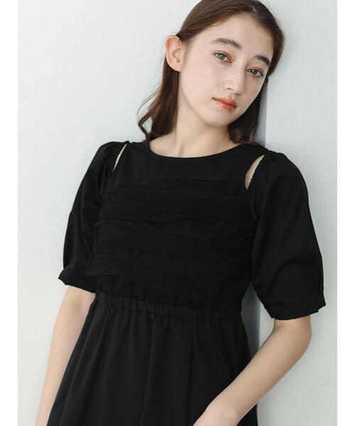 so4u（ソーフォーユー）の「2WAYオフショルワンピース（ワンピース・レディース・ブラック/ベージュ・S/M）」の8枚目の写真