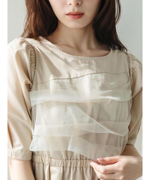 so4u（ソーフォーユー）の「2WAYオフショルワンピース（ワンピース・レディース・ブラック/ベージュ・S/M）」の16枚目の写真