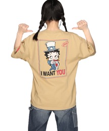 PANDIESTA（パンディエスタ）の「LOWBLOW KNUCKLE / ローブローナックル / BETTY BOOP / I WANT YOU BETTY Tシャツ(M2)（Tシャツ/カットソー）」