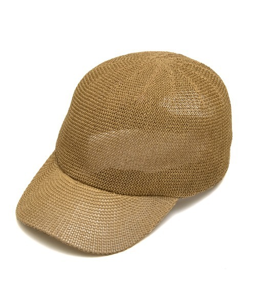 Re:EDIT（リエディ）の「ペーパーキャップ（キャップ・レディース・ベージュ/ブラック・FREE）」の12枚目の写真