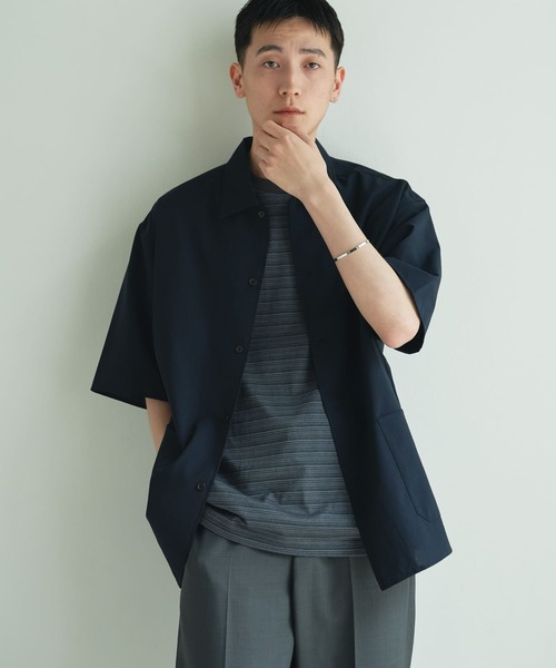 URBAN RESEARCHショートシャツ セール】『XLサイズ/WEB限定』『UR TECH DRYLUXE』SHORT-SLEEVE