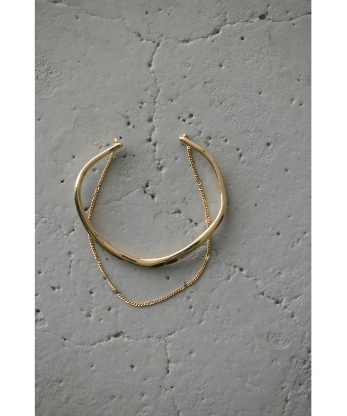 STYLEMIXER（スタイルミキサー）の「チェーンコネクトバングル（バングル/リストバンド・レディース・ゴールド/シルバー・FREE）」の9枚目の写真