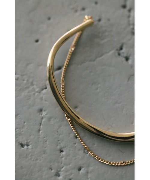 STYLEMIXER（スタイルミキサー）の「チェーンコネクトバングル（バングル/リストバンド・レディース・ゴールド/シルバー・FREE）」の5枚目の写真