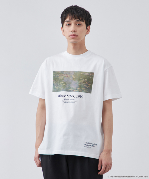 2025年激安 Met別注 セール】The クロード・モネ アートTシャツ（T ”睡蓮” トップス