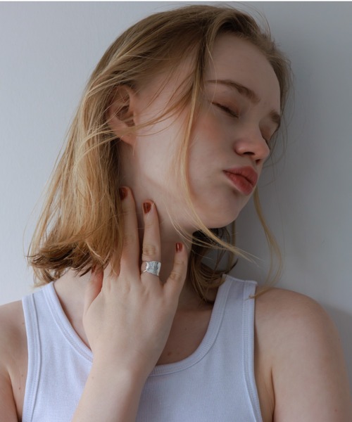 FELN Tokyo(フェルントウキョウ)の「Product ring No.001(リング・レディース・Silver/GOLD・FREE)」の2枚目の写真