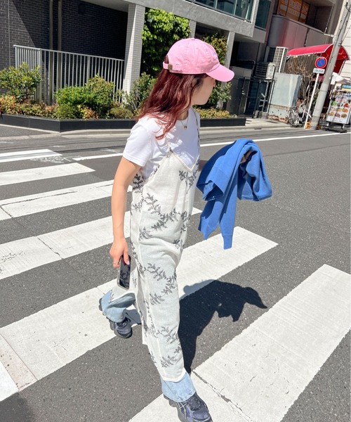 PILIT（ピリット）の「メッシュ刺繍キャミワンピース（ワンピース・レディース・ブラック/オフホワイト・FREE）」の8枚目の写真