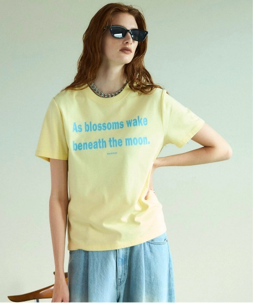 THE MOON T-shirt【MAISON SPECIAL/メゾンスペシャル】（Tシャツ