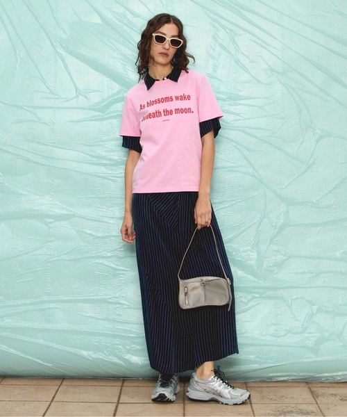 tシャツ THE MOON T-shirt「MAISON SPECIAL/メゾンスペシャル」 レディース THE MOON T-shirt【MAISON SPECIAL/メゾンスペシャル】（Tシャツ