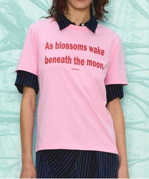 tシャツ THE MOON T-shirt「MAISON SPECIAL/メゾンスペシャル」 レディース THE MOON T-shirt【MAISON SPECIAL/メゾンスペシャル】（Tシャツ