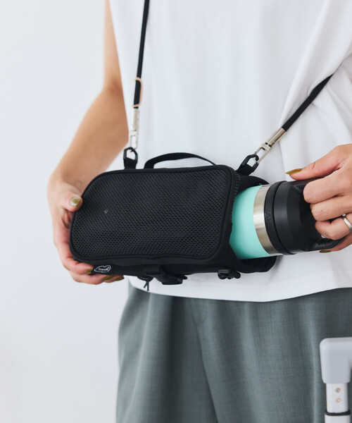 FREAK'S STORE(フリークスストア)の「YOSEMITE STRAP/ヨセミテストラップ BOTTLE ROLL 3WAY SHOULDER(ショルダーバッグ・メンズ・ブラック/チャコールグレー・ONE SIZE)」の17枚目の写真