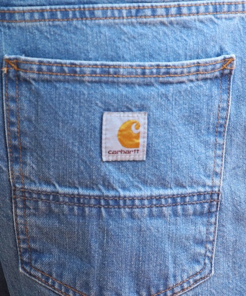Carhartt（カーハート）の「Carhartt リラックスフィットデニム（デニムパンツ・メンズ・ブルー系その他・W34xL30/W30xL30/W32xL30/W36xL30/W38xL30/W40xL30）」の4枚目の写真
