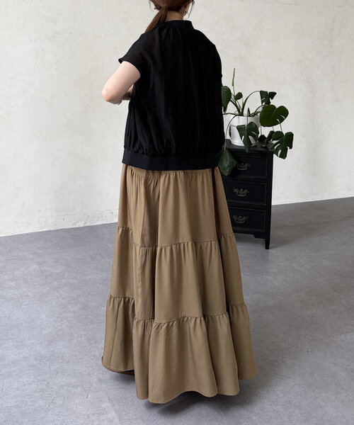 Chez toi（シェトワ）の「ドットキャミワンピース（ワンピース・レディース・ブラック/ベージュ/ネイビー/ブラック系その他・FREE）」の19枚目の写真