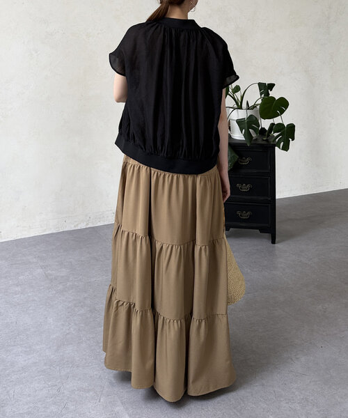 Chez toi（シェトワ）の「ドットキャミワンピース（ワンピース・レディース・ブラック/ベージュ/ネイビー/ブラック系その他・FREE）」の20枚目の写真