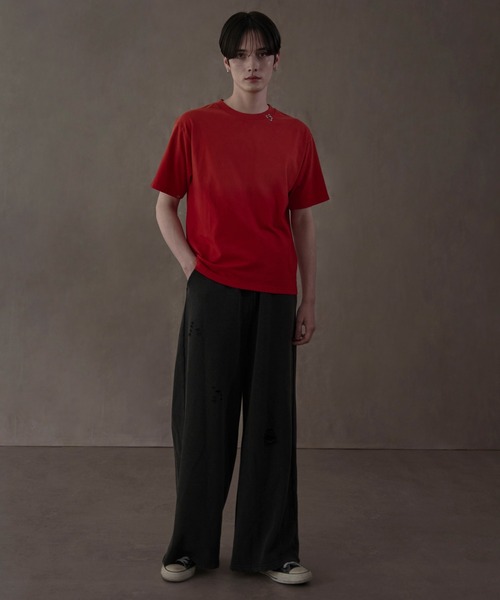Lucy オーダー品 セール】LUCY/【25年春夏新作】ピアス付きT（Tシャツ/カットソー