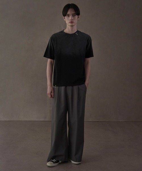 LUCY（ルーシー）の「LUCY/ピアス付きT（Tシャツ/カットソー・メンズ・スミクロ/レッド・MEDIUM/LARGE）」の15枚目の写真