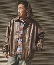 【美品】【23区】ジップアップ　レザージャケット　ベージュ　ブラウン 楽天市場】レザージャケット ベージュの通販