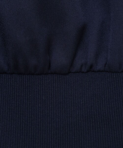 NOLLEY’S（ノーリーズ）の「裾リブサテンシフォンフレンチシャツ（シャツ/ブラウス・レディース・ミント/ネイビー/オフホワイト・38）」の11枚目の写真