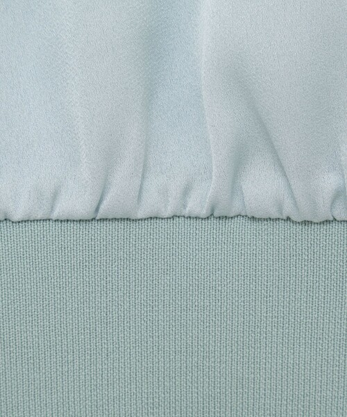 NOLLEY’S（ノーリーズ）の「裾リブサテンシフォンフレンチシャツ（シャツ/ブラウス・レディース・ミント/ネイビー/オフホワイト・38）」の10枚目の写真