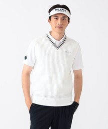 BEAMS GOLF ビームスゴルフ　半袖　ニット　セーター　メンズ　L BEAMS GOLF｜ビームスゴルフ（メンズ）のニット/セーター（半袖）通販
