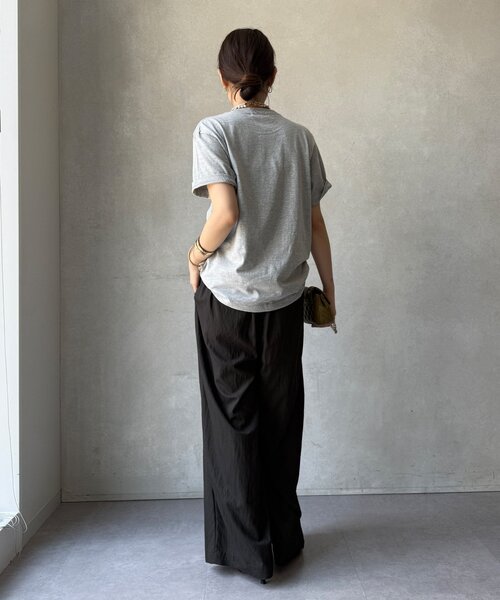 DouDou（ドゥドゥ）の「フォトプリントTEE（Tシャツ/カットソー・レディース・グレー/ダークグレー/ホワイト・FREE）」の14枚目の写真