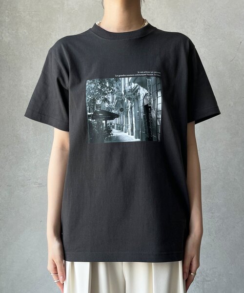 doudou partenzaロゴプリントTEE WEB限定】partenzaロゴプリントTEE | DOUDOU(ドゥドゥ