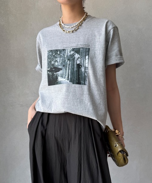doudou partenzaロゴプリントTEE WEB限定】partenzaロゴプリントTEE | DOUDOU(ドゥドゥ