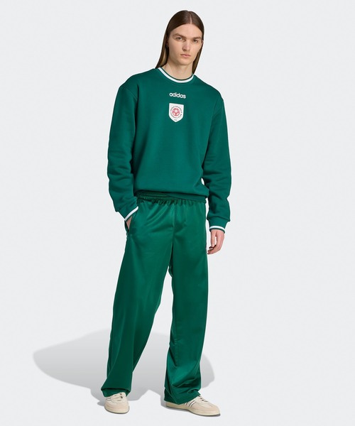 [ADIDAS] アディダス スウェット Sweatshirt (送料関税込み) アディダス メンズ トレーナー ワーディング ルーズフィット