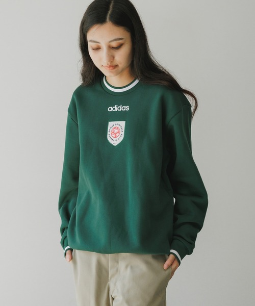 adidas/アディダス CREWNECK SWT ロゴスウェット（スウェット