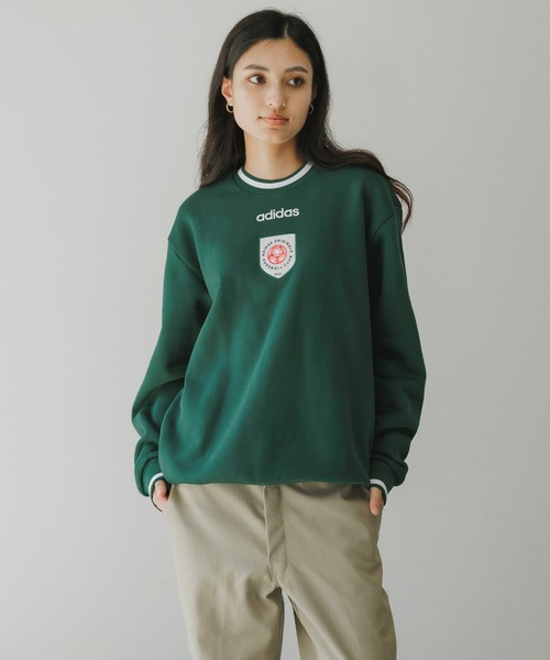 adidas/アディダス CREWNECK SWT ロゴスウェット（スウェット