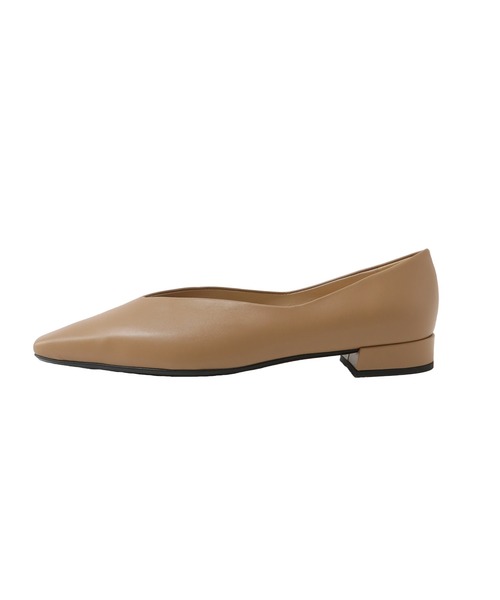 FABIO RUSCONI(ファビオルスコーニ)の「FABIO RUSCONI / S.rossi beak toe pumps(ビークトゥローヒールパンプス F-6699)(パンプス・レディース・ブラック/ベージュ・37/36)」の7枚目の写真
