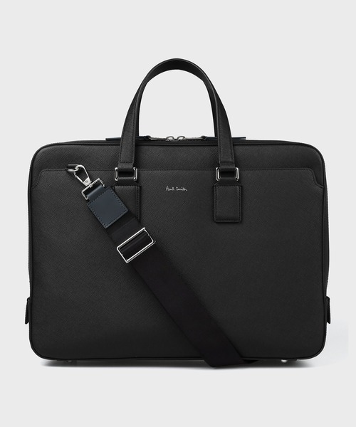【美品】 ポールスミス ブリーフケース ビジネスバッグ 2way ブラック PS Paul Smith ビジネス 2WAYブリーフケース ｜ポール・スミス