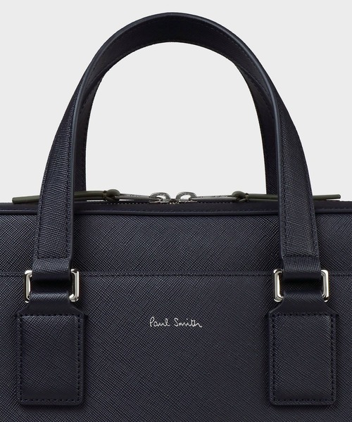 Paul Smith(ポールスミス)の「シグネチャーストライププラー ブリーフケース【553404 N071F】(ビジネスバッグ・メンズ・ネイビー/ブラック・FREE)」の13枚目の写真