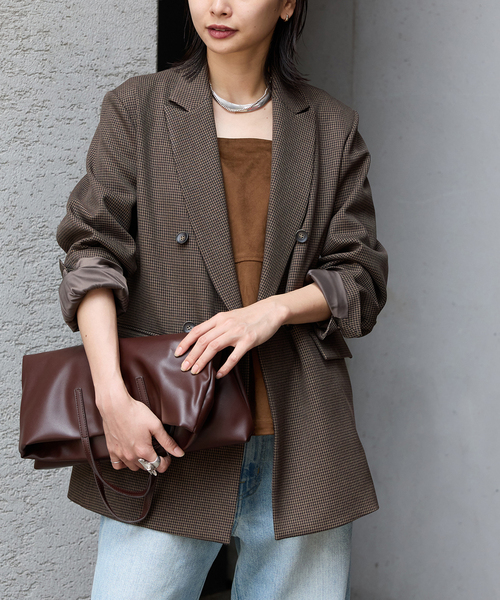 追加》ウールライクストレッチジャケット（テーラードジャケット