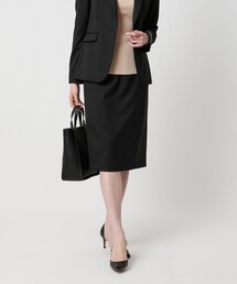 【美品】UNITED ARROWS 膝丈 スカート タイト 黒 UNITED ARROWS｜ユナイテッドアローズのスカート（ひざ丈）通販