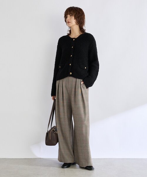 週末sale【新品】リヴドロワ ワイドスクエアショルダーバッグ コーデのポイントに】ワイドスクエアショルダーバッグ（ショルダー