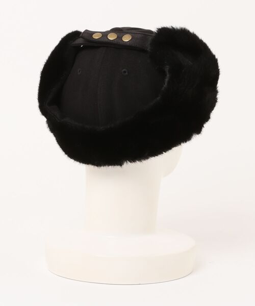 Dickies(ディッキーズ)の「【Dickies】DK EX FAKEFUR FLIGHT CAP/フライトキャップ/フリーサイズ/帽子/ディッキーズ(キャップ・メンズ・ベージュ/ブラック/ブラウン/レッド/グリーン/グレー・FREE)」の7枚目の写真